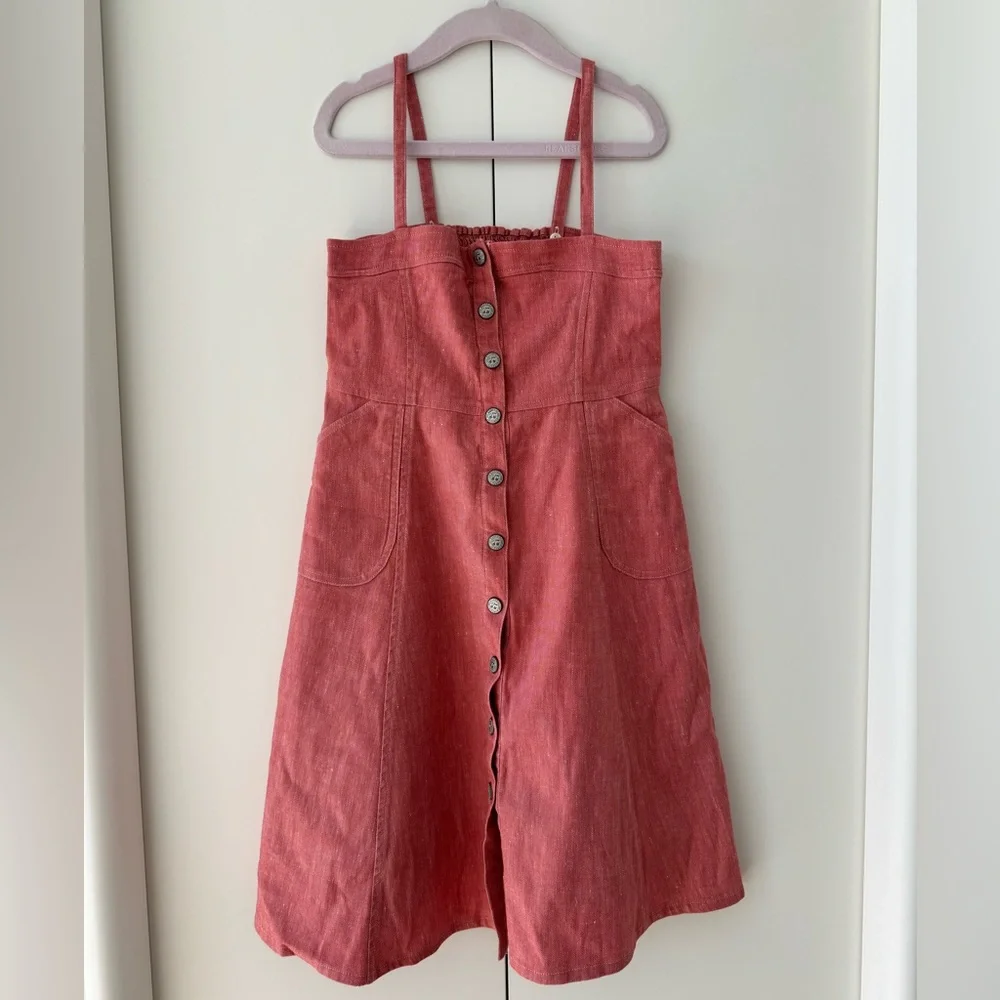 Bonpoint Girls Dress. Adjustable. Size 6 - Picture 1 of 13